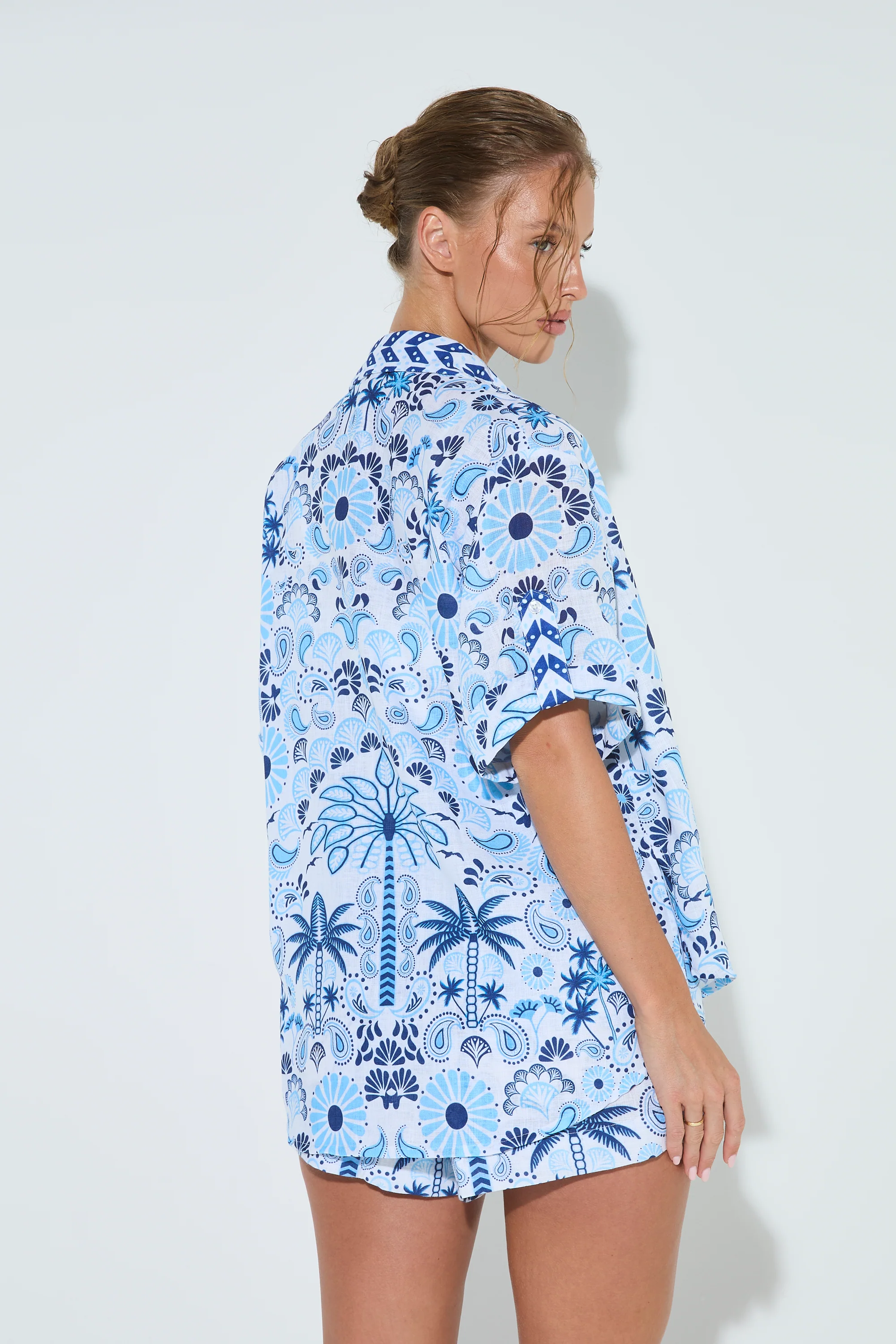 BLUE LAGOON Printed Shirt - Image 6